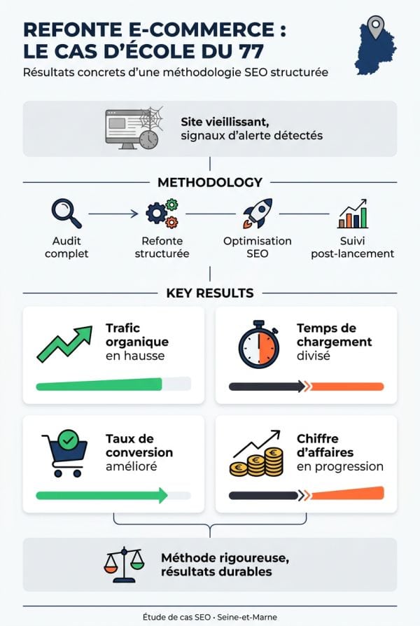 Étude de cas : une refonte e-commerce réussie dans le 77
