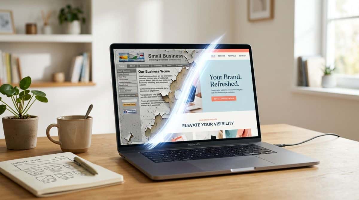 Rafraîchir un site vitrine dépassé