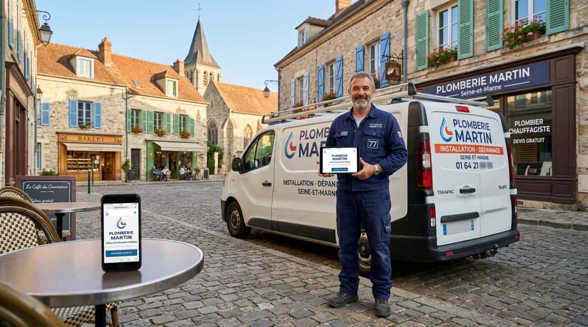 Site vitrine pour TPE et artisans du 77